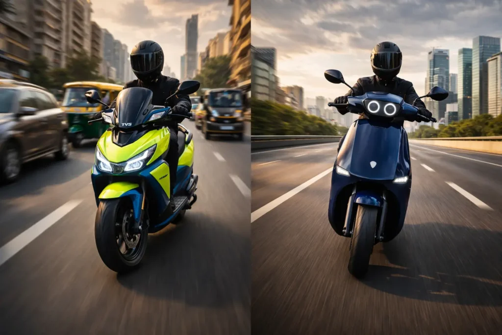 TVS Orbiter vs Ola S1 Pro