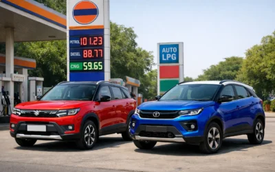 Maruti Brezza vs Tata Nexon real world mileage
