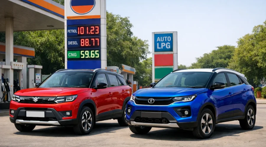 Maruti Brezza vs Tata Nexon real world mileage